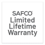 Safco® Trifecta Waste Receptacle Lid, No Inscription, 20w x 20d x 3h, Stainless Steel, Ships in 1-3 Business Days (SAF9560BL) Each