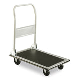 Safco® Tuff Truck Platform Truck, 500 lb Capacity, 36 x 24, Gray, Ships in 1-3 Business Days (SAF4063) Each