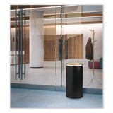 Safco® Ash Urn, 10" dia x 20"h, Black, Ships in 1-3 Business Days (SAF9698BL) Each