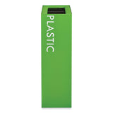 Safco® Mixx Recycling Center Rectangular Receptacle, 29 gal, Steel, Green, Ships in 1-3 Business Days (SAF9448GN) Each