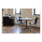 Safco® Trifecta Waste Receptacle Lid. Laser Cut "RECYCLE" Inscription, 20w x 20d x 3h, Stainless Steel, Ships in 1-3 Business Days (SAF9560RE) Each