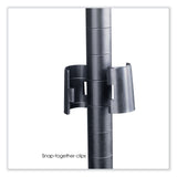 Safco® Commercial Extra Shelf Pack, 36w x 18d x 1h, Steel, Black, 2/Pack (SAF5243BL) Each