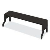 Safco® E-Z Sort Satellite Mail Station Base, 57.5 x 18.25 x 14 to 19, Black, Ships in 1-3 Business Days (SAF7756BL) Each