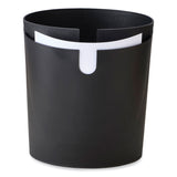Safco® CanCan Deskside Waste/Recycling Can, 5 gal, Plastic, Black (SAF9929BL) Each