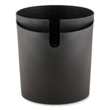 Safco® CanCan Deskside Waste/Recycling Can, 5 gal, Plastic, Black (SAF9929BL) Each