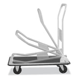 Safco® Tuff Truck Platform Truck, 400 lb Capacity, 29 x 18.75, Gray, Ships in 1-3 Business Days (SAF4072) Each