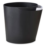 Safco® CanCan Deskside Waste/Recycling Can, 5 gal, Plastic, Black (SAF9929BL) Each