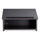 Oklahoma Sound® Tabletop Lectern, 23.75 x 19.87 x 13.75, Black, Ships in 1-3 Business Days (NPS22BK) Each