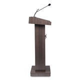 Oklahoma Sound® Orator Lectern, 22 x 17 x 46, Ribbonwood, Ships in 1-3 Business Days (NPS800XRW) Each