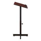 Oklahoma Sound® Portable Presentation Lectern Stand, 20 x 18.25 x 44, Mahogany, Ships in 1-3 Business Days (NPS70MY) Each