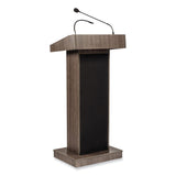 Oklahoma Sound® Orator Lectern, 22 x 17 x 46, Ribbonwood, Ships in 1-3 Business Days (NPS800XRW) Each