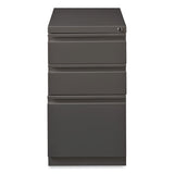 Hirsh Industries® Full-Width Pull 20 Deep Mobile Pedestal File, Box/Box/File, Letter, Medium Tone, 15x19.88x27.75, Ships in 4-6 Business Days (HID19354) Each