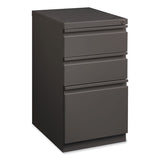 Hirsh Industries® Full-Width Pull 20 Deep Mobile Pedestal File, Box/Box/File, Letter, Medium Tone, 15x19.88x27.75, Ships in 4-6 Business Days (HID19354) Each