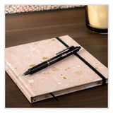 Pilot® FriXion Clicker Erasable Gel Pen, Retractable, Bold 1 mm, Black Ink, Black Barrel, Dozen (PIL11384) 1 Dozen