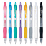 Pilot® G2 Metallics Gel Pen, Retractable, Fine 0.7 mm, Assorted Ink and Barrel Colors, 8/Pack (PIL34405) Pack of 8