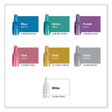 Pilot® G2 Metallics Gel Pen, Retractable, Fine 0.7 mm, Assorted Ink and Barrel Colors, 8/Pack (PIL34405) Pack of 8