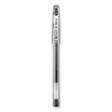 Pilot® G-TEC-C Ultra Gel Pen, Stick, Extra-Fine 0.4 mm, Black Ink, Clear/Black Barrel, Dozen (PIL35491) 1 Dozen