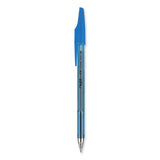 Pilot® Better Ballpoint Pen, Stick, Fine 0.7 mm, Blue Ink, Translucent Blue Barrel, Dozen (PIL36011) 1 Dozen