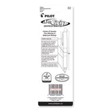 Pilot Dr. Grip Center of Gravity Retractable Ballpoint Pen, 1mm, Black Ink, Silver/Gray Barrel (PIL36180) Each