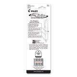 Pilot® Dr. Grip Center of Gravity Breast Cancer Awareness Ballpoint Pen, Retractable, Medium 1mm, Black Ink, Silver/Pink Barrel (PIL36192) Each