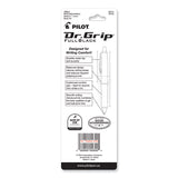 Pilot® Dr. Grip FullBlack Advanced Ink Ballpoint Pen, Retractable, Medium 1 mm, Black Ink, Black Barrel (PIL36193) Each