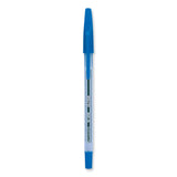 Pilot® Better Ballpoint Pen, Stick, Medium 1 mm, Blue Ink, Translucent Blue Barrel, Dozen (PIL36711) 1 Dozen