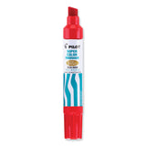 Pilot® Jumbo Refillable Permanent Marker, Broad Chisel Tip, Red (PIL45300) Each