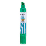 Pilot® Jumbo Refillable Permanent Marker, Broad Chisel Tip, Green (PIL45400) Each