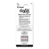 Pilot® FriXion Light Erasable Highlighter, Assorted Ink Colors, Chisel Tip, Assorted Barrel Colors, 3/Pack (PIL46507) Pack of 3