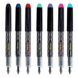Pilot® Varsity Fountain Pen, Medium 1 mm, Assorted Ink and Barrel Colors, 7/Pack (PIL90029) Pack of 7