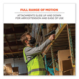 ergodyne® Squids 3138 Padded Barcode Scanner Lanyard Harness, 27" Arm Straps,18.5" Lanyard,Black/Orange/Gray,Ships in 1-3 Business Days (EGO19188) Each