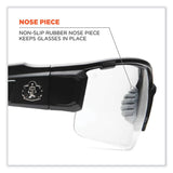 ergodyne® Skullerz Dagr Safety Glasses, Matte Black Nylon Impact Frame, Anti-Fog Clear Polycarbonate Lens, Ships in 1-3 Business Days (EGO52403) Each