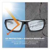 ergodyne® Skullerz Odin Safety Glasses, Black Nylon Impact Frame, Anti-Fog Indoor/Outdoor Lens , Ships in 1-3 Business Days (EGO50083) Each