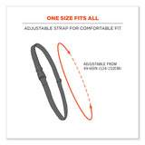 ergodyne® Squids 3137 Padded Barcode Scanner Lanyard Sling, 49" to 60" Long, Black, Ships in 1-3 Business Days (EGO19177) Each