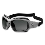 ergodyne® Skullerz Loki Safety Glasses/Goggles, Matte Gray Nylon Impact Frame, Polarized Smoke Polycarb Lens,Ships in 1-3 Business Days (EGO56131) Each