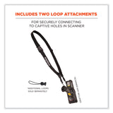 ergodyne® Squids 3134 Barcode Scanner Lanyard Sling, 28" to 66" Long, Black, Ships in 1-3 Business Days (EGO19166) Each