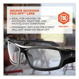 ergodyne® Skullerz Odin Safety Glasses, Black Nylon Impact Frame, Anti-Fog Indoor/Outdoor Lens , Ships in 1-3 Business Days (EGO50083) Each