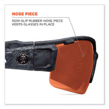 ergodyne® Skullerz Dagr Safety Glasses, Black Nylon Impact Frame, Copper Polycarbonate Lens, Ships in 1-3 Business Days (EGO52020) Each