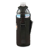 ergodyne® Squids 3775 Can + Bottle Holder Trap, Small, 3.62 x 7.25 x 2.5, Neoprene, Black, Ships in 1-3 Business Days (EGO19775) Each