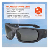 ergodyne® Skullerz Odin Safety Glasses, Kryptek Typhon Nylon Impact Frame, Polarized Smoke Polycarb Lens, Ships in 1-3 Business Days (EGO50531) Each