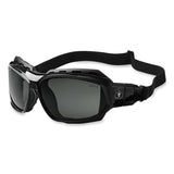 ergodyne® Skullerz Loki Safety Glasses/Goggles, Black Nylon Impact Frame,Polarized Smoke Polycarbonate Lens, Ships in 1-3 Business Days (EGO56031) Each