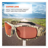 ergodyne® Skullerz Odin Safety Glasses, Kryptek Highlander Nylon Impact Frame, Copper Polycarbonate Lens, Ships in 1-3 Business Days (EGO50320) Each