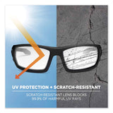 ergodyne® Skullerz Odin Safety Glasses, Matte Black Nylon Impact Frame, Anti-Fog Clear Polycarbonate Lens, Ships in 1-3 Business Days (EGO50403) Each