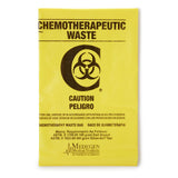 McKesson Chemotherapy Waste Bag Biohazard Symbol / Chemotherapeutic Waste / Caution 30 to 33 gal. Yellow 31 X 41 Inch (165605_CS) 100/CS