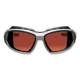 ergodyne® Skullerz Loki Safety Glasses/Goggles, Gray Nylon Impact Frame, Polarized Copper Polycarb Lens, Ships in 1-3 Business Days (EGO56121) Each