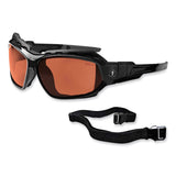 ergodyne® Skullerz Loki Safety Glasses/Goggles, Black Nylon Impact Frame, Polarized Copper Polycarb Lens, Ships in 1-3 Business Days (EGO56021) Each