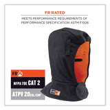 ergodyne® N-Ferno 6882 2-Layer FR Cotton Shoulder Winter Liner, Modacrylic Cotton, One Size Fit Most, Black, Ships in 1-3 Business Days (EGO16882) Each