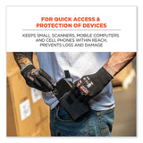 ergodyne® Squids 5544 Phone Style Scanner Holster w/Belt Clip and Loops, 1 Comp, 3.75 x 1.25 x 6.5, Gray, Ships in 1-3 Business Days (EGO19187) Each