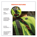 ergodyne® Squids 3137 Padded Barcode Scanner Lanyard Sling, 49" to 60" Long, Black, Ships in 1-3 Business Days (EGO19177) Each