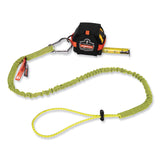 ergodyne® Squids 3100 Lanyard w/Aluminum Carabiner + Cinch-Loop, 10 lb Max Work Capacity, 42" to 54", Lime, Ships in 1-3 Business Days (EGO19013) Each